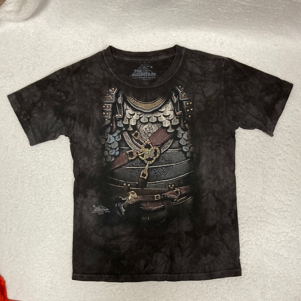 2015 The Mountain Michael Cahill Knight Sword & Armor Tye Dye Size medium